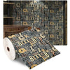 Adhesivo Pared Ladrillo Espuma 3D