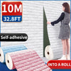 Adhesivo Pared Ladrillo Espuma 3D